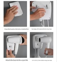 FALIN Wall-Mounted Electric Hair Dryer_img_1