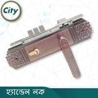 উচ্চ সুরক্ষার স্ট্যান্ডার্ড সাইজের হ্যান্ডেল লক প্রধান দরজার জন্য অ্যান্টিক রঙের দরজার লক Door Lock_img_2