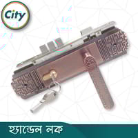 উচ্চ সুরক্ষার স্ট্যান্ডার্ড সাইজের হ্যান্ডেল লক প্রধান দরজার জন্য অ্যান্টিক রঙের দরজার লক Door Lock_img_1
