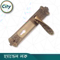 উচ্চ সুরক্ষার স্ট্যান্ডার্ড সাইজের হ্যান্ডেল লক প্রধান দরজার জন্য কফি রঙের দরজার লক Door Lock_img_4