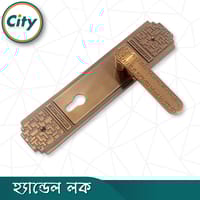 উচ্চ সুরক্ষার স্ট্যান্ডার্ড সাইজের হ্যান্ডেল লক প্রধান দরজার জন্য কফি রঙের দরজার লক Door Lock_img_4