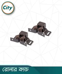 ২ পিস ফার্নিচার ক্যাবিনেটের দরজার জন্য ডাবল রোলার ক্যাচ_img_0