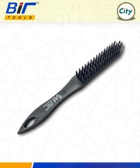 কার্বন স্টিলের তারের ব্রাশ কার্ভড প্লাস্টিকের হ্যান্ডেল সহ তার ব্রাশ_img_0