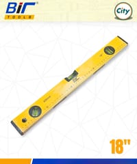 ১৮ ইঞ্চি ওয়াটার লেভেল পরিমাপ করা ওয়াটার লেভেলার রুলার উচ্চ নির্ভুলতার স্প্রিট বাবল স্তর ও চৌম্বকীয় প্লেট সহ_img_0