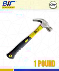 ১ পিস ক্লো হ্যামার ১ পাউন্ড হাতুড় ফাইবার হ্যান্ডেল সহ হেভি ডিউটি হাতুড়ি_img_0