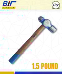১ পিস ১.৫ পাউন্ড হাতুড় হেভি কাজের হাতুড়ি কাঠের হ্যান্ডেল বলপিন হাতুড়ি_img_0