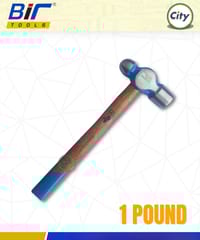 ১ পিস ১ পাউন্ড হাতুড় হেভি কাজের হাতুড়ি কাঠের হ্যান্ডেল বলপিন হাতুড়ি_img_0