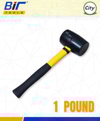 1 পাউন্ড হেভি ডিউটি রাবার হাতুড় প্রিমিআম মানের Bir Tools_img_0
