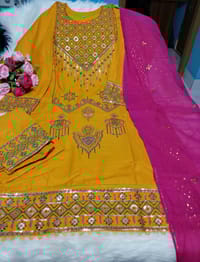 Pakistani Inspired Readymade Sequence 3Piece Set_img_2