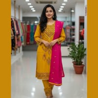 Pakistani Inspired Readymade Sequence 3Piece Set_img_0