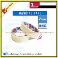 Masking Tape 1 inch 10 yards Pack of 1pcs_img_0