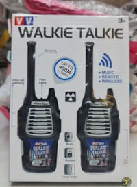 Walkie Talkie Toy – Long Range Wireless Communication Set – Kids Police Set_img_0