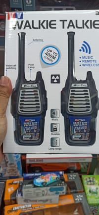 Walkie Talkie Toy – Long Range Wireless Communication Set – Kids Police Set_img_3