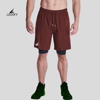 9" Inseam 2in1 Shorts for Men BSS01_img_3