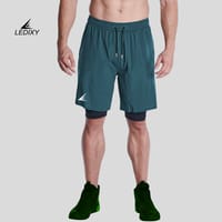 9" Inseam 2in1 Shorts for Men BSS01_img_4