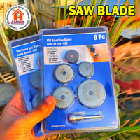 6PCS HSS Circular Saw Blade High Speed Steel Drill Rotary Tool Cutting Disc For Metal Wood Cutter Disk Power Tools Set Kit_img_2