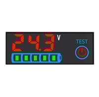 Universal DC 7–55V Digital Battery Level Indicator With Voltage Display And Alarm Function_img_4