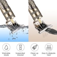 Professional Hair & Beard Trimmer - Long-Lasting Battery_img_4