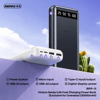 REMAX HINTOM RPP-11 2.4A Fast charging Power bank 20000 MaH_img_1