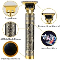 Professional Hair & Beard Trimmer - Long-Lasting Battery_img_3