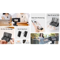 MicrophoneUlanzi A100 Wireless Lavalier Microphone_img_2