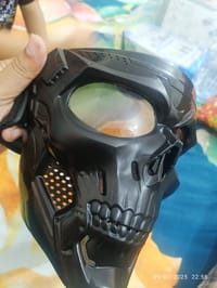 actical Skull Face Mask – Airsoft/Bike/Party Mask (Black)_img_3