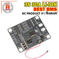 3S 30A Lithium Battery Balance BMS V1 with Temperature Sensor_img_0