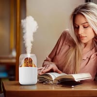 H05 Volcano Air Humidifier with Night Light – 180ML_img_1