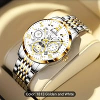 Bubble Quart waterproof wrist Watch For Men High end Light Luxury Versatile 43_img_1