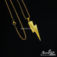 Thunderbolt Charm Pendant (Golden Edition)_img_0
