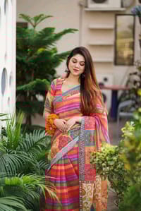 digital print sharee with blause pics_img_3