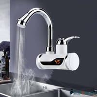 Instant Thankless Digital Electric Hot Water Tap for any wall Mount with led Display_img_2