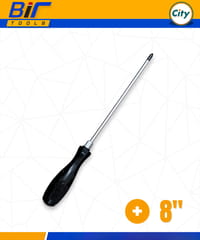 ১ পিস স্টার স্ক্রু ড্রাইভার ৪, ৬, ৮ বা ১০ ইঞ্চি সাইজের ম্যাগনেটিক টিপ সহ কালো হ্যান্ডেলের হেভি স্ক্রু ড্রাইভার_img_3