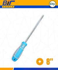 ১ পিস স্টার স্ক্রু ড্রাইভার ৪, ৬ বা ৮ ইঞ্চি সাইজের ম্যাগনেটিক টিপ সহ রাবার হ্যান্ডেলের হেভি স্ক্রু ড্রাইভার_img_3