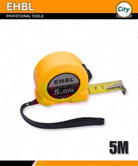 ১ পিস ৫ মিটার (১৬ ফুট) স্টিল টেপ পরিমাপক টেপ বিভিন্ন কাজের নির্ভুল পরিমাপের জন্য স্টিল টেপ_img_0