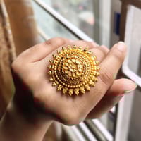 Royal Antique Sunflower Ring_img_0