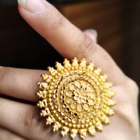 Royal Antique Sunflower Ring_img_1