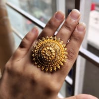 Royal Antique Sunflower Ring_img_2