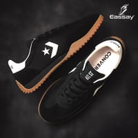 Converse Run Star Trainer in the popular "Black, Egret & Gum" colorway_img_1