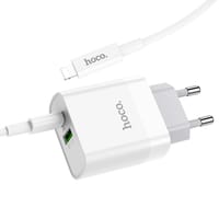 Hoco C80A 20w Charger With 1m Type-C To Lightning Cable_img_1