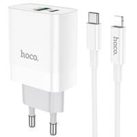 Hoco C80A 20w Charger With 1m Type-C To Lightning Cable_img_2