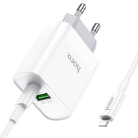 Hoco C80A 20w Charger With 1m Type-C To Lightning Cable_img_3