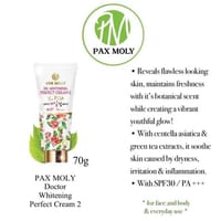 Pax Moly Dr. Whitening Perfect Cream 2 Spf50+ Pa++++70ml_img_1