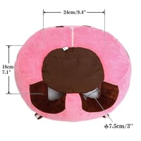 Baby sofa, Baby Support Seat Plush Soft Baby, Newborn Baby Support Seat_img_2