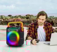 K12 Bluetooth Karaoke Machine Portable 5.3 PA Speaker System_img_3