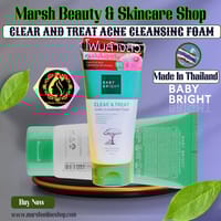 👉🔰Baby Bright Clear & Treat Acne Cleansing Foam(120 G)_img_0