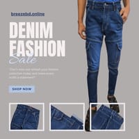 Premium Jeans Cargo (Deep Blue)_img_1
