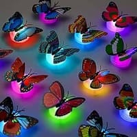 3D Lighting Luminous Butterfly Wall Stickers_img_0