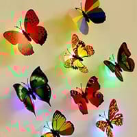 3D Lighting Luminous Butterfly Wall Stickers_img_4
