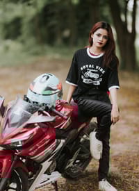 VE Gear “CLASSIC” Black and white Oversized T-shirt_img_6